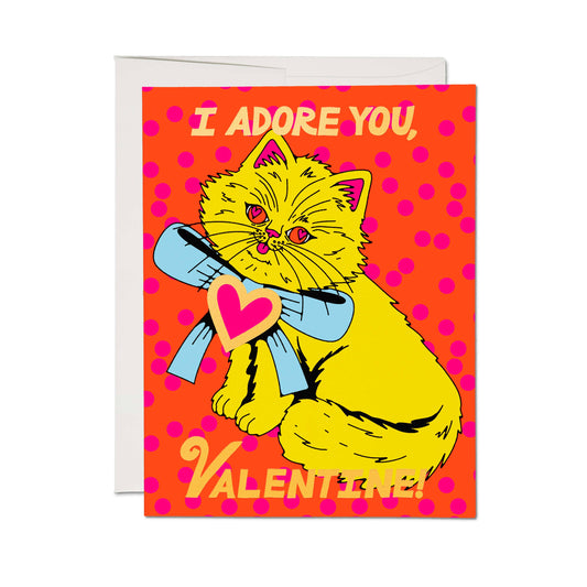 I Adore You greeting card