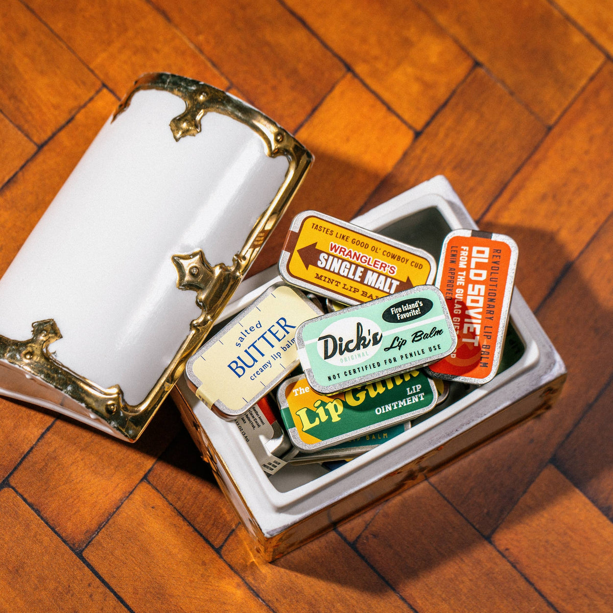 Dick's Original Lip Balm | Funny Old School Tin