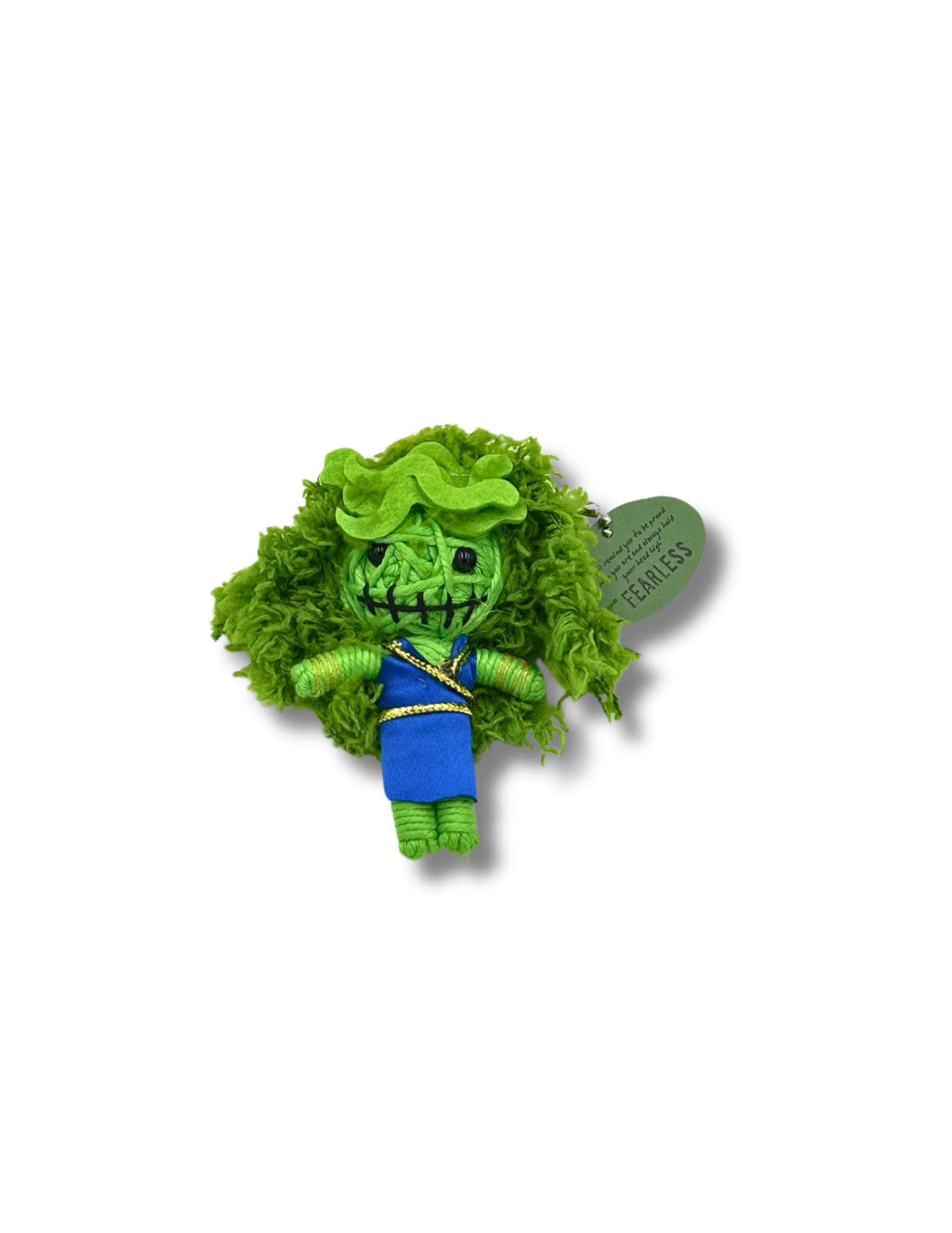 Fearless Medusa Voodoo Doll Charm