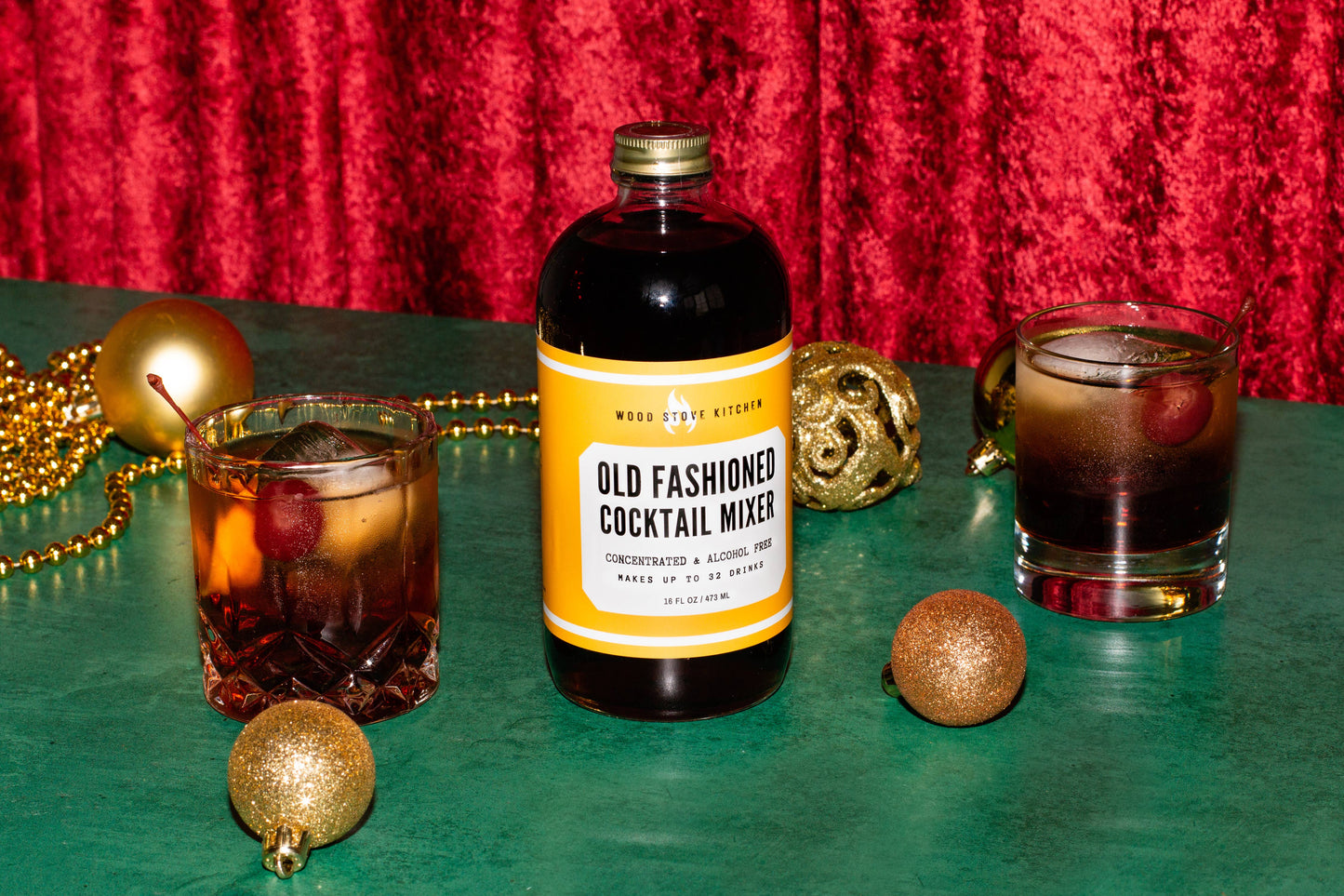 Old Fashioned Cocktail Syrup, 16 fl oz - for Cocktails and M