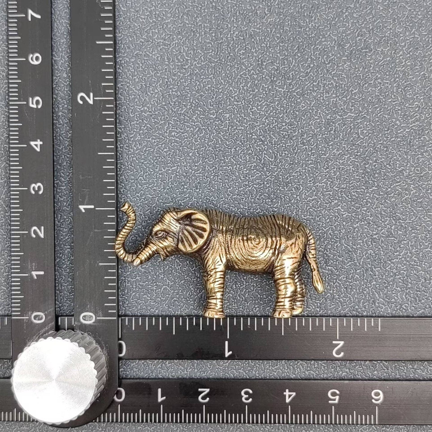 Brass Elephant Figurine