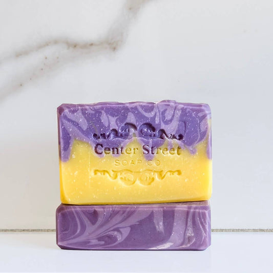 Lavender and Lemongrass Handmade Soap Bar