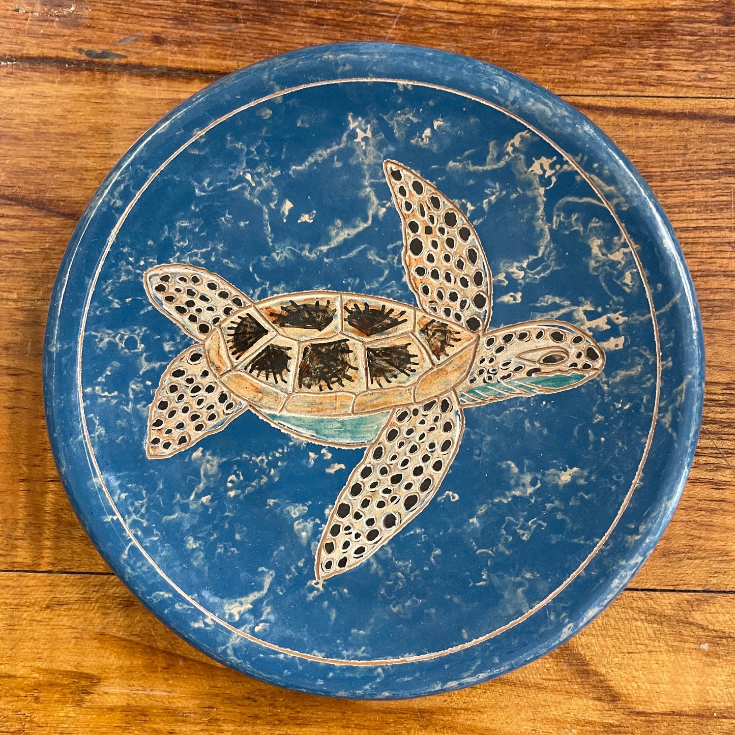 Sea Turtle Ceramic Ring Dish