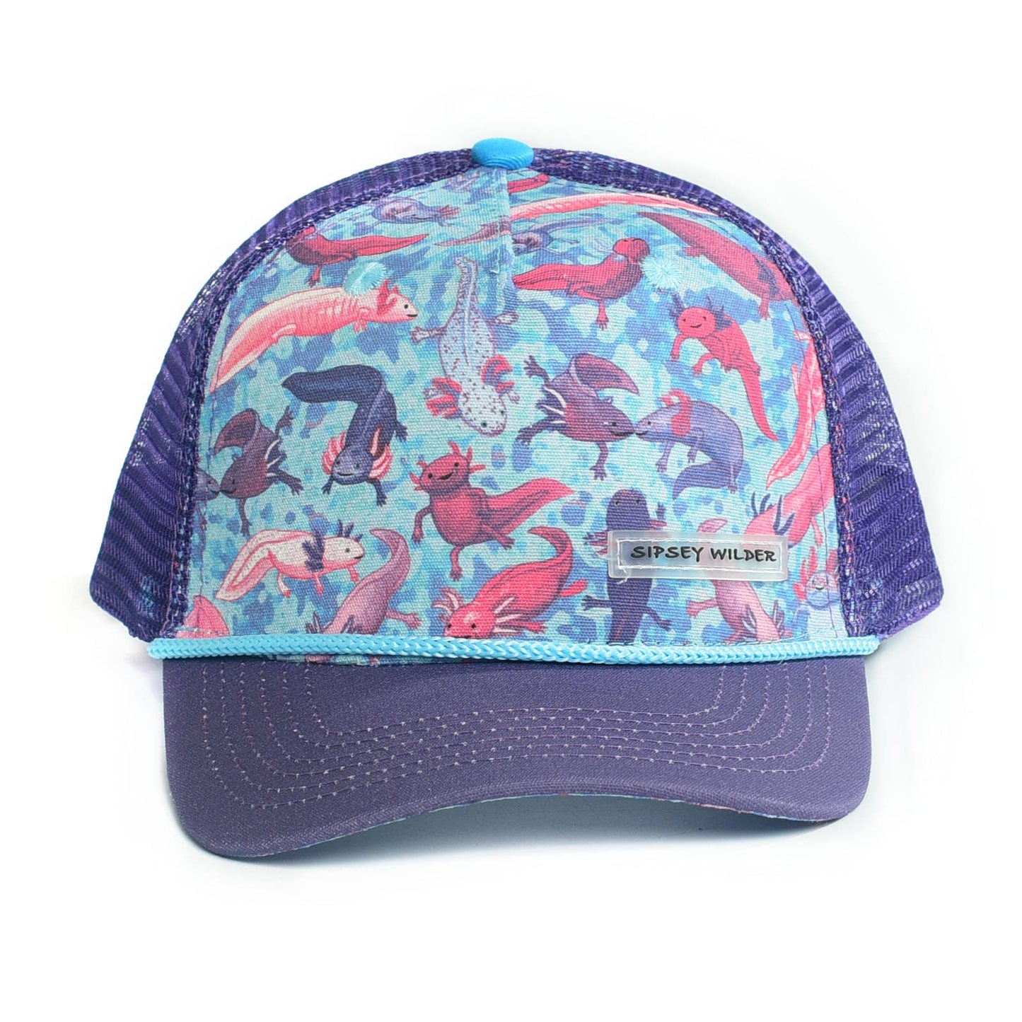 Youth Axolotls Recycled Trucker Hat