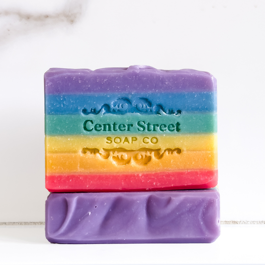 Love Rainbow Handmade Soap Bar