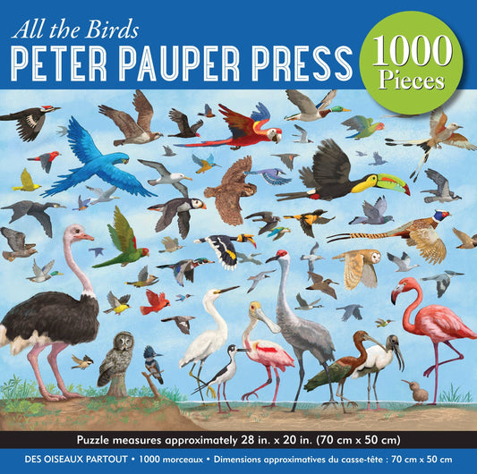 All the Birds 1000 Piece Jigsaw Puzzle