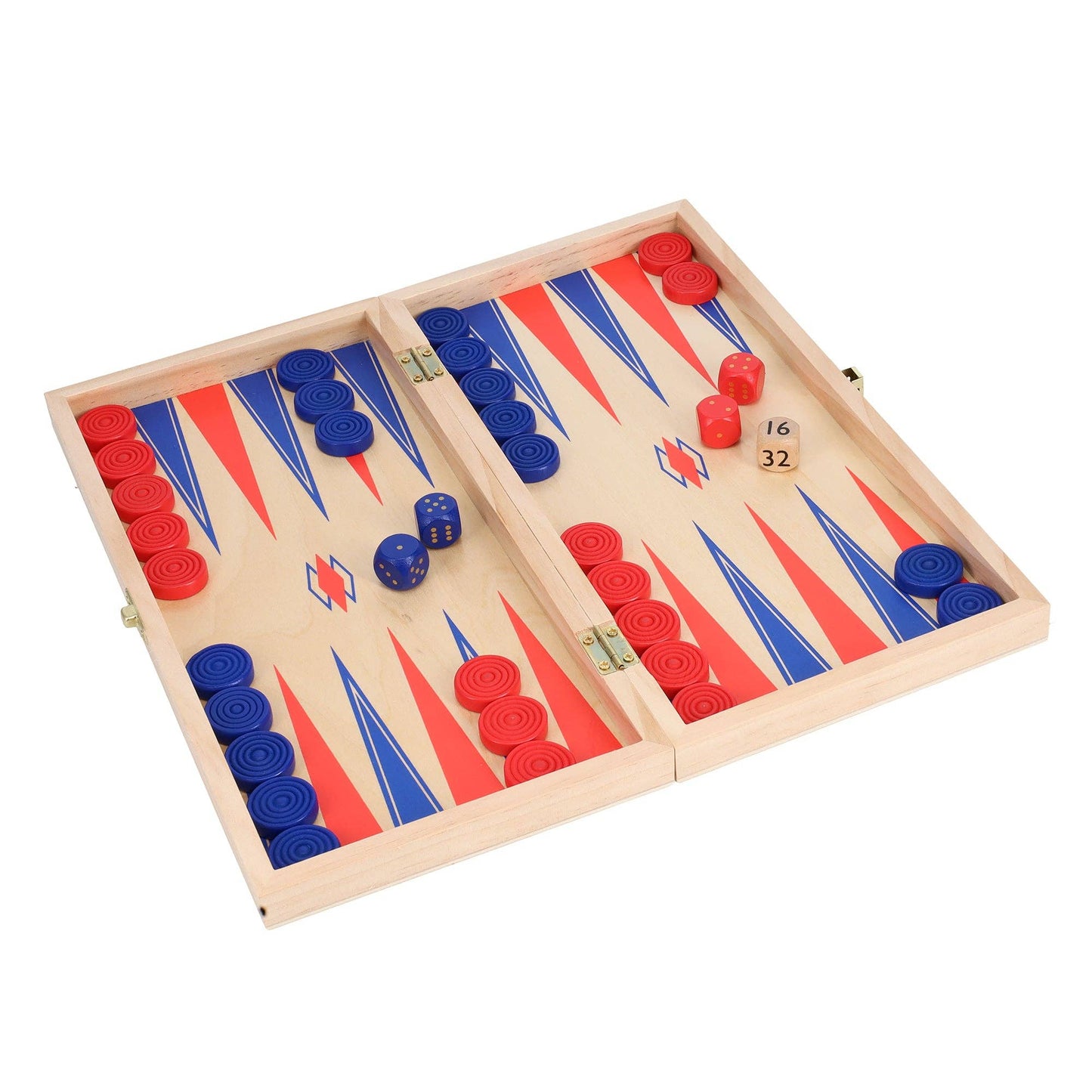 House of Novelties Wooden Backgammon