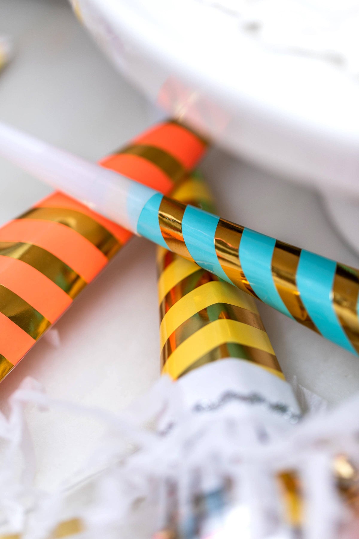 Striped Party Horns