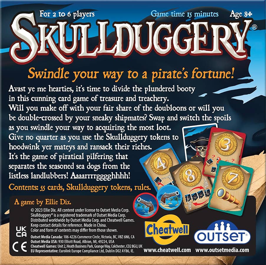 Skullduggery - A Pirate's Game of Plunder and Deceit!
