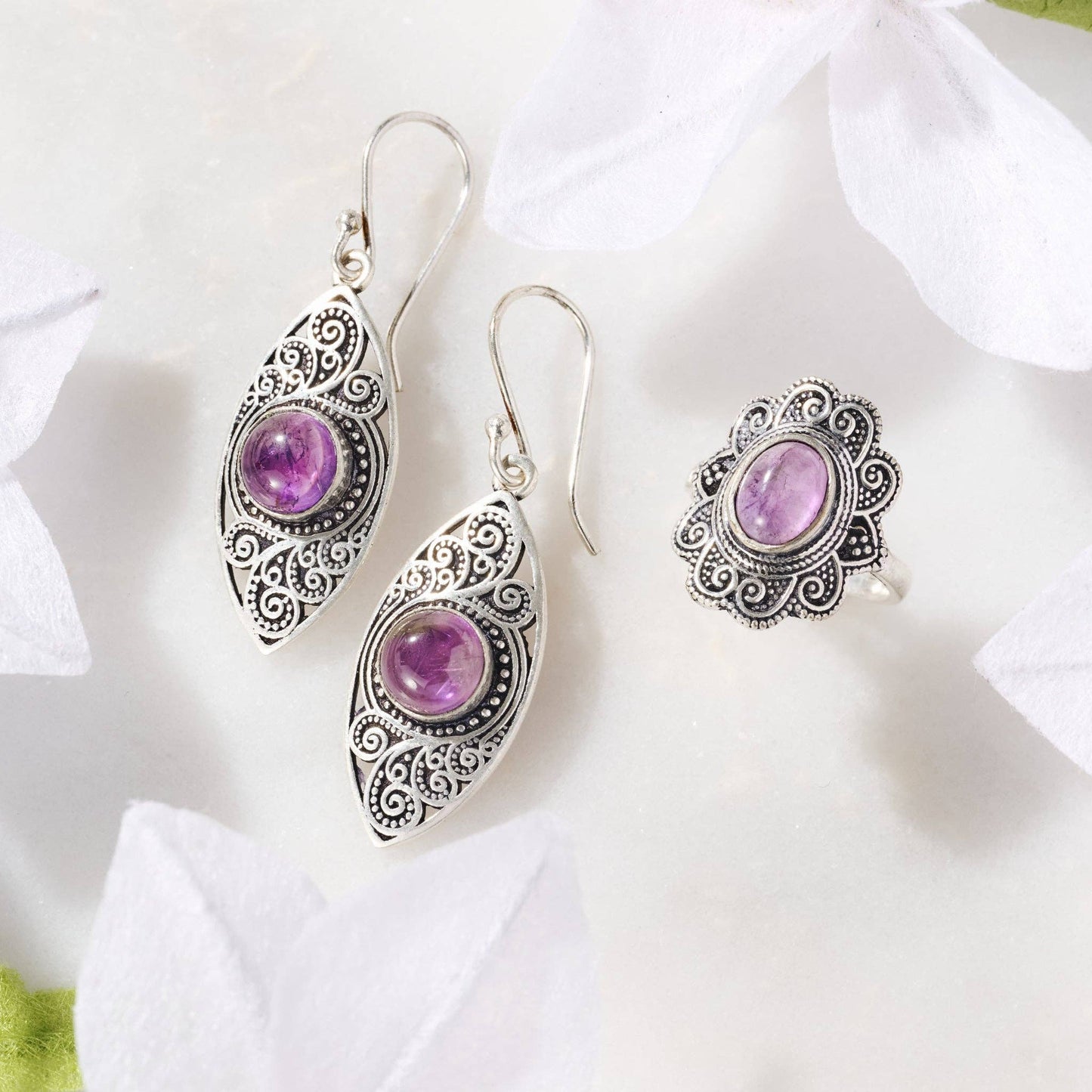 Saroop Amethyst Ring