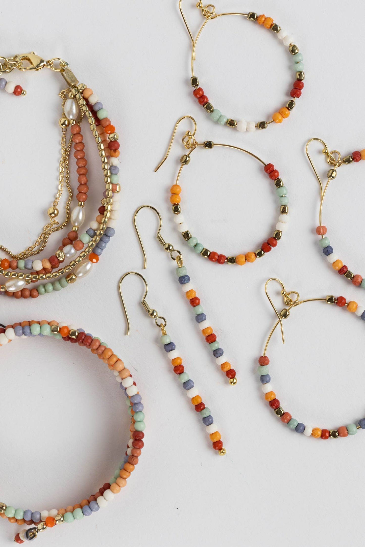 Peachy Multistrand Bracelet