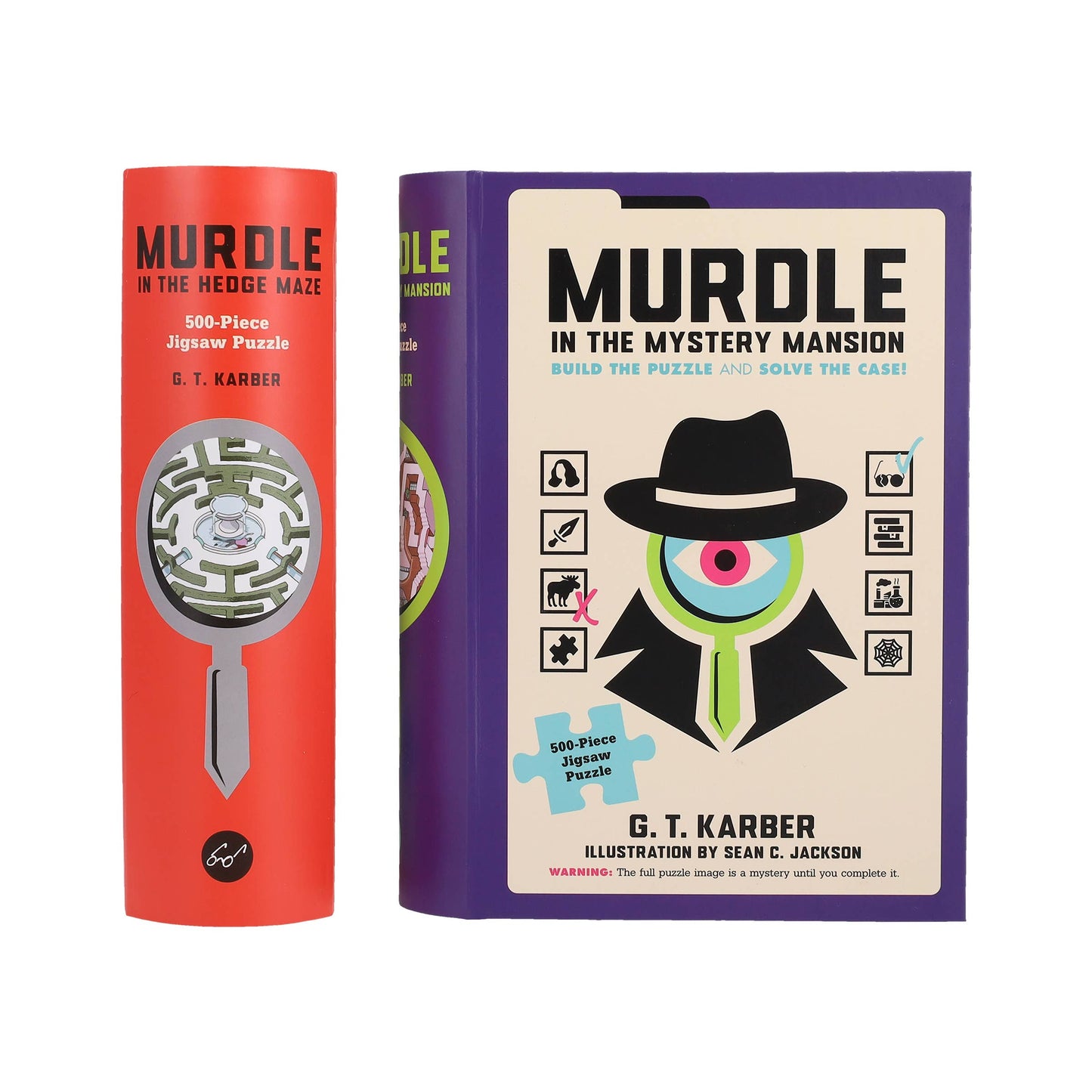 Murdle in the Mystery Mansion 500-Piece Jigsaw Puzzle