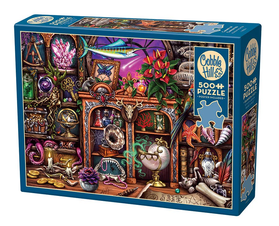 Cabinet of Curiosities 500-Piece Puzzle