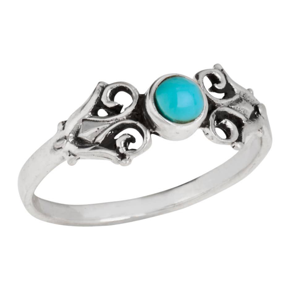 Lashley Turquoise Sterling Silver Ring