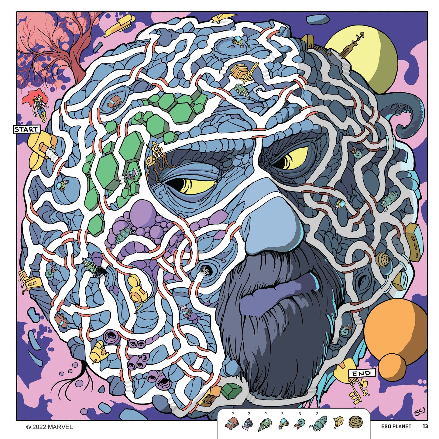 Marvel Mazes