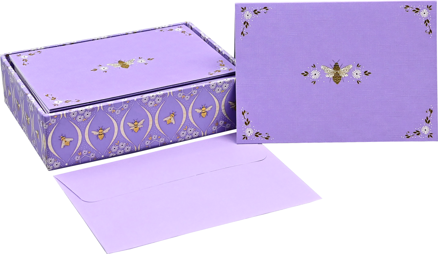 Florentine Bees Note Cards