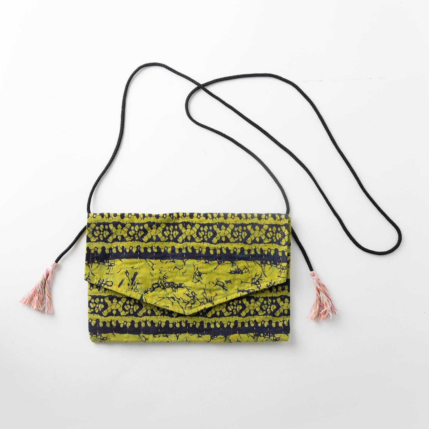 Naviya Batik Cotton Crossbody Bag