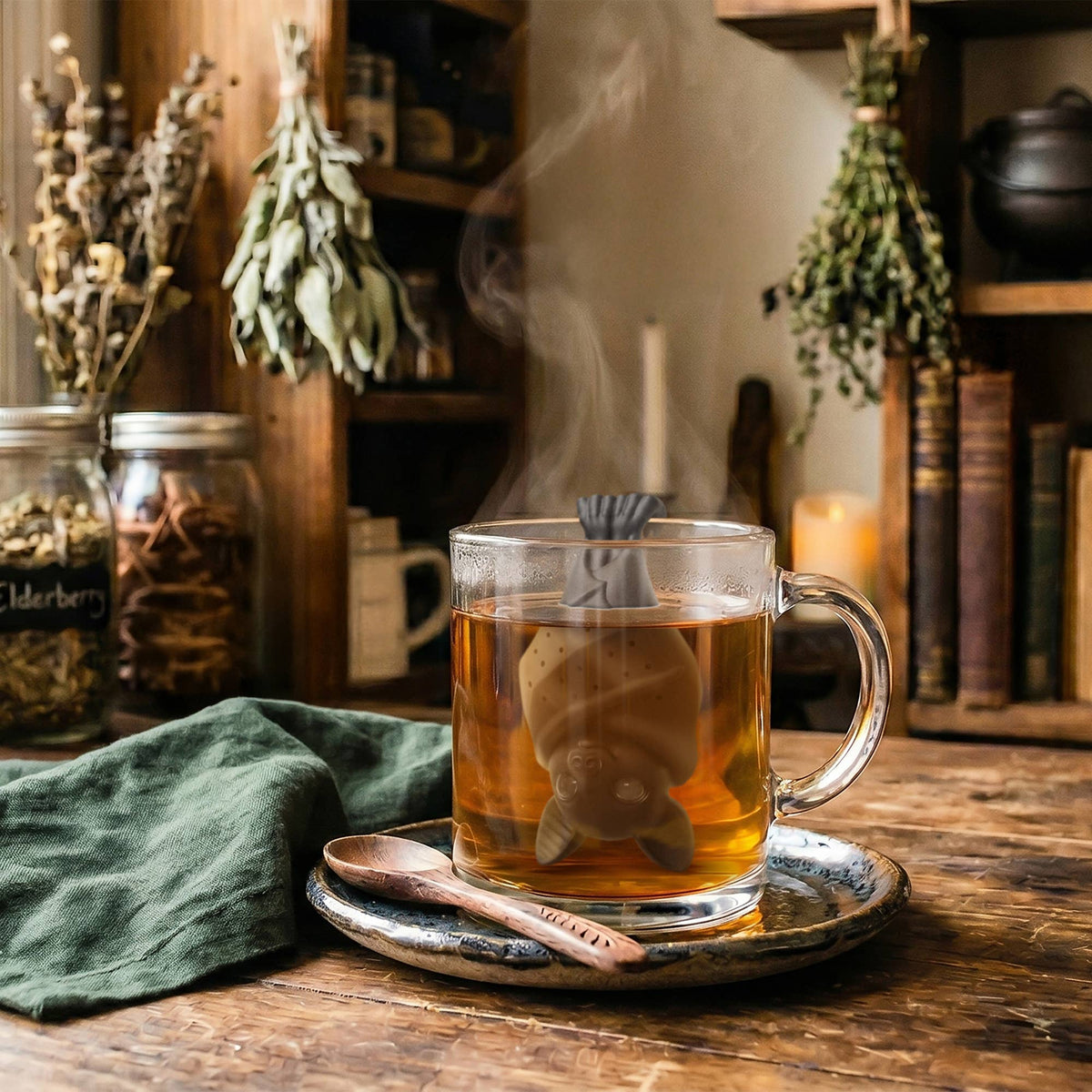 Night Steeper Bat Tea Infuser