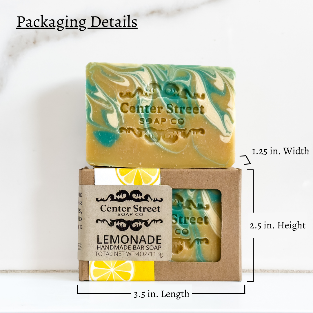 Lemonade Vegan Handmade Bar Soap
