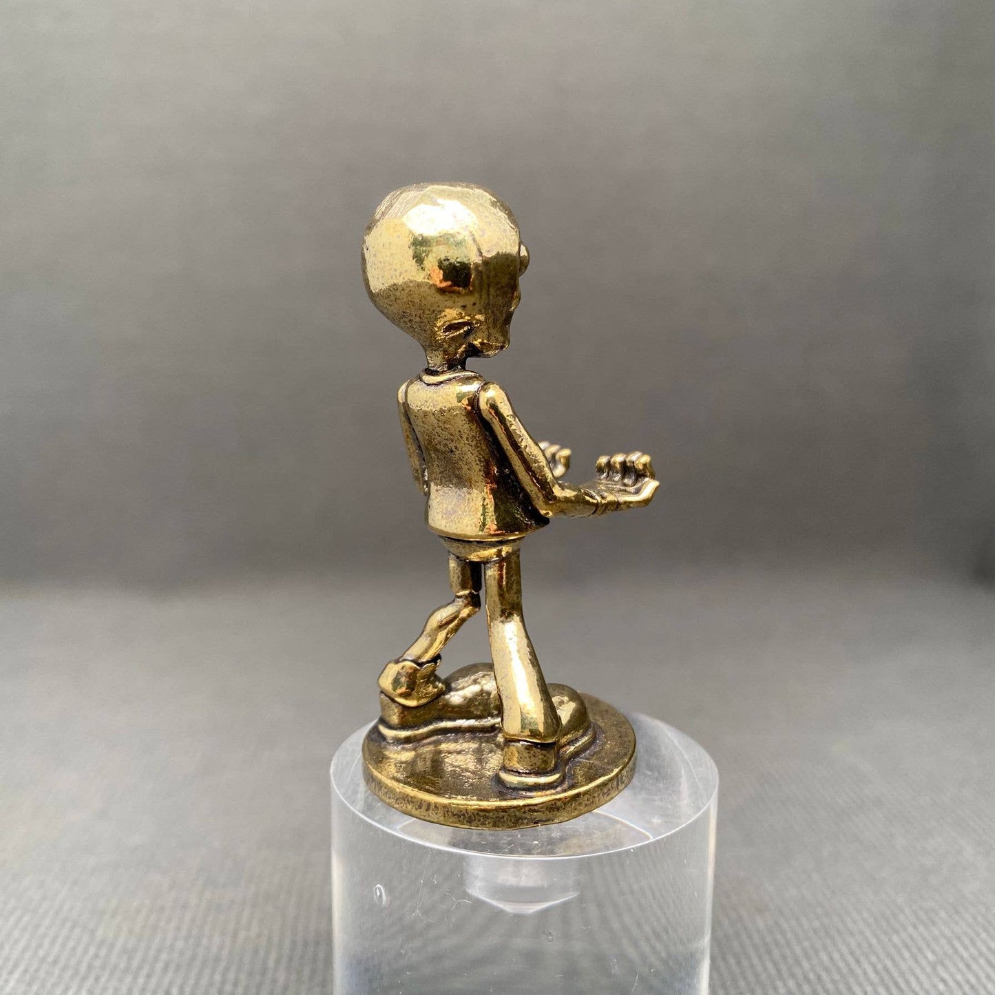 Brass Zombies In Suits Figurine