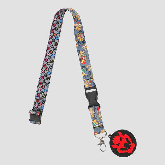 Bowser Super Mario Bros Lanyard