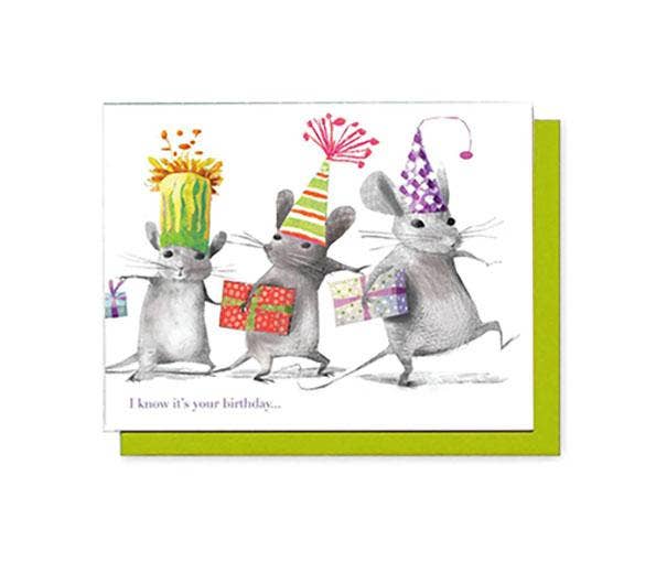 Keep it Quiet Birthday Card