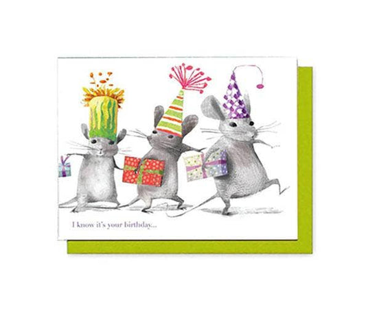 Keep it Quiet Birthday Card