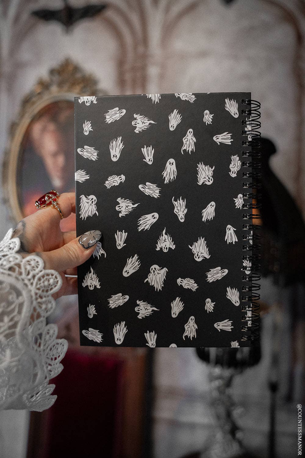 Ghost Love Spiral Notebook