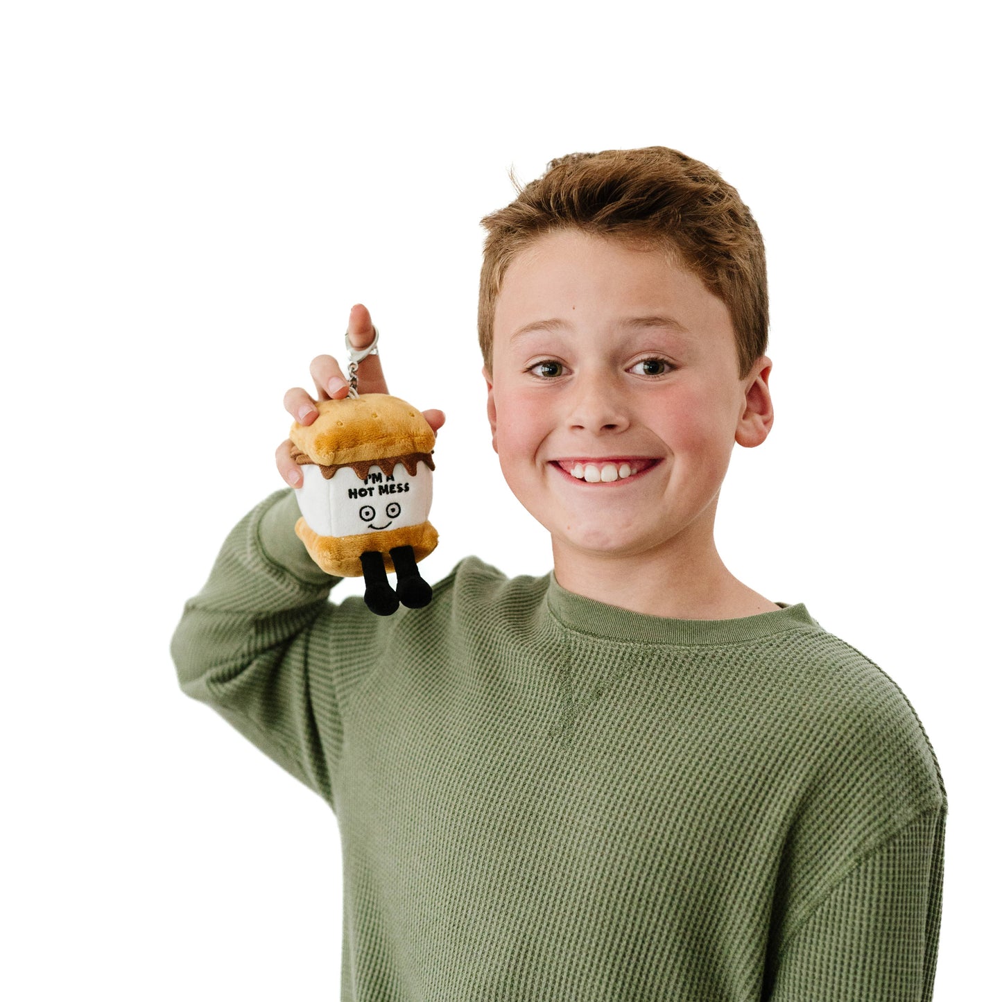 Hot Mess S'mores Plush Bag Charm