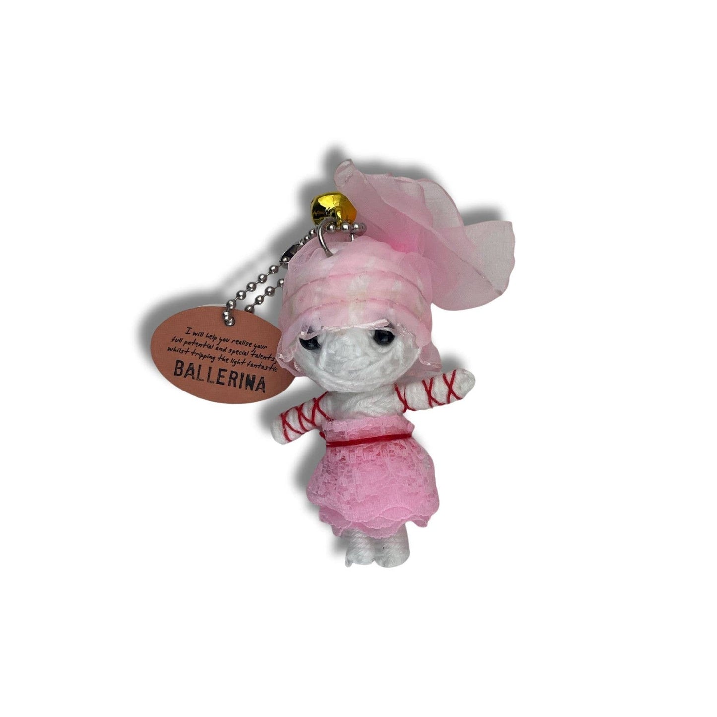 Ballerina Voodoo Dolls Charm