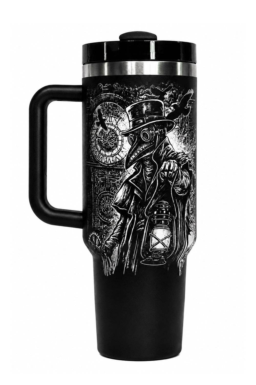 Death Toll Plague Doctor 40oz Tumbler