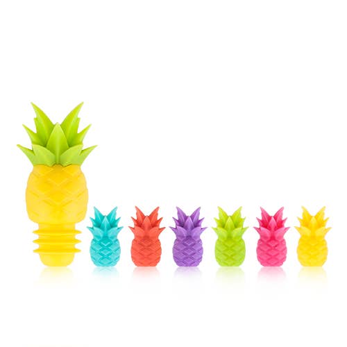 Tropic Pineapple Bottle Stopper & Charms