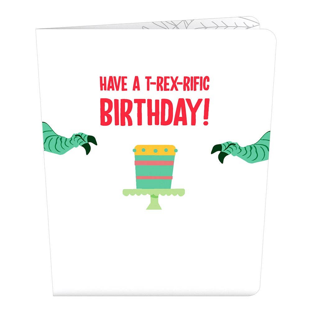 T-Rex Birthday Pop-Up Cards
