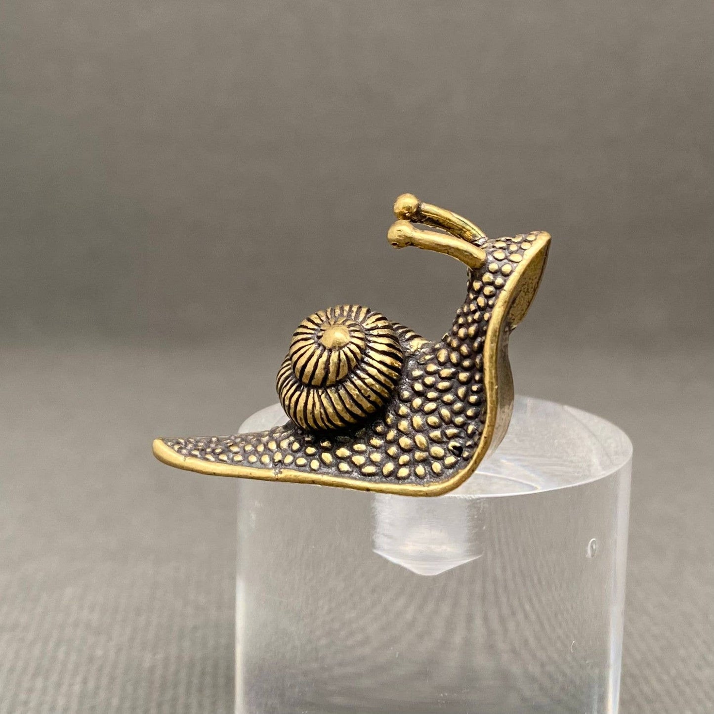 Brass Snail Figurine