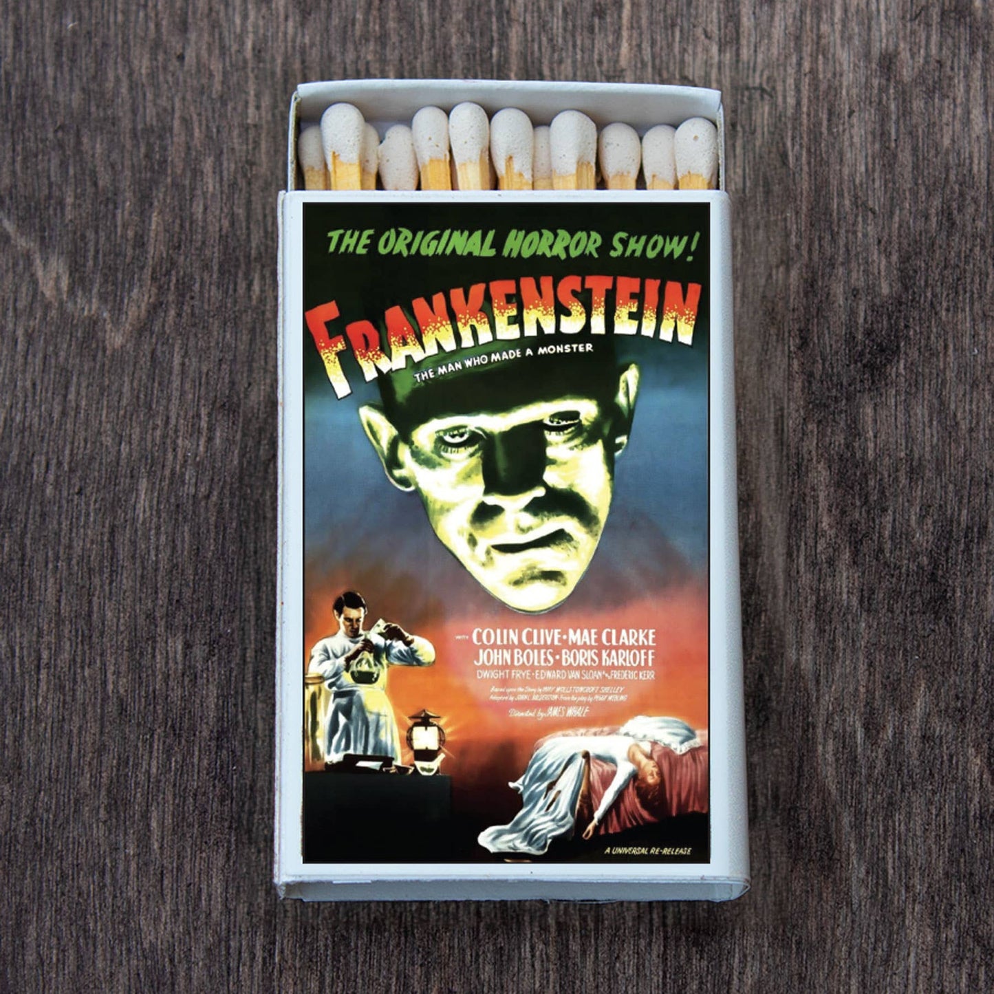 Frankenstein Movie Poster Decorative Matches