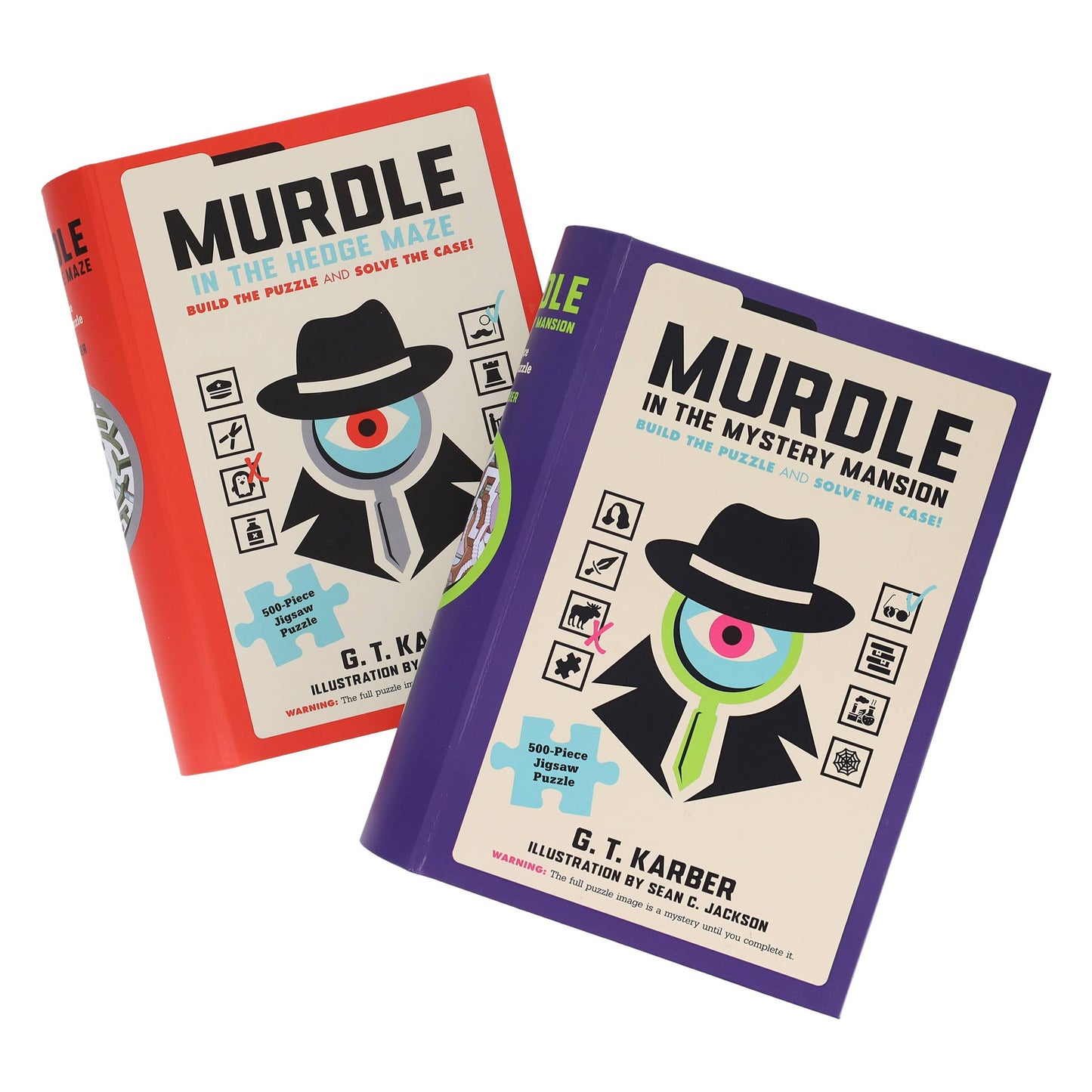 Murdle in the Mystery Mansion 500-Piece Jigsaw Puzzle