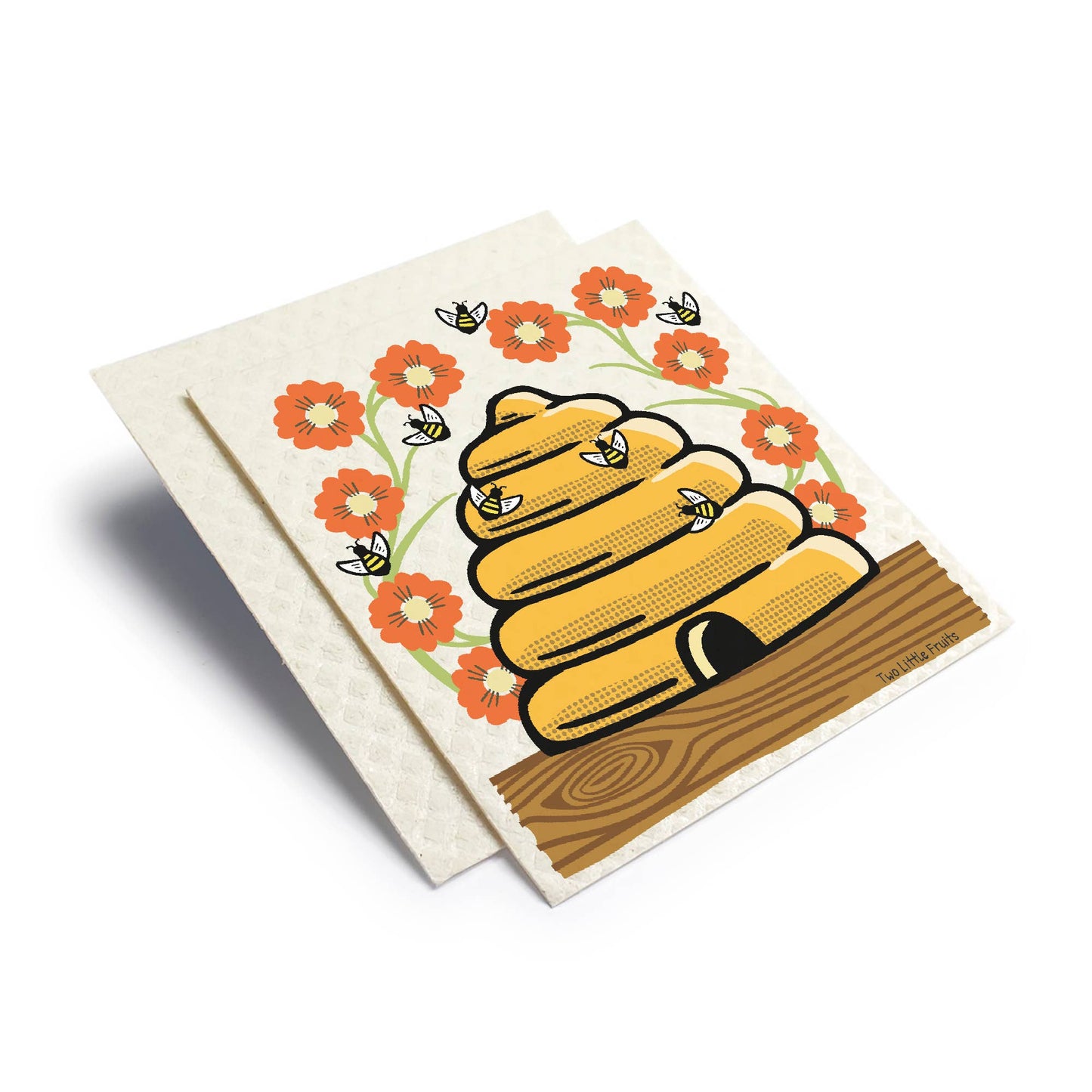 Honeybee Swedish Dishcloth