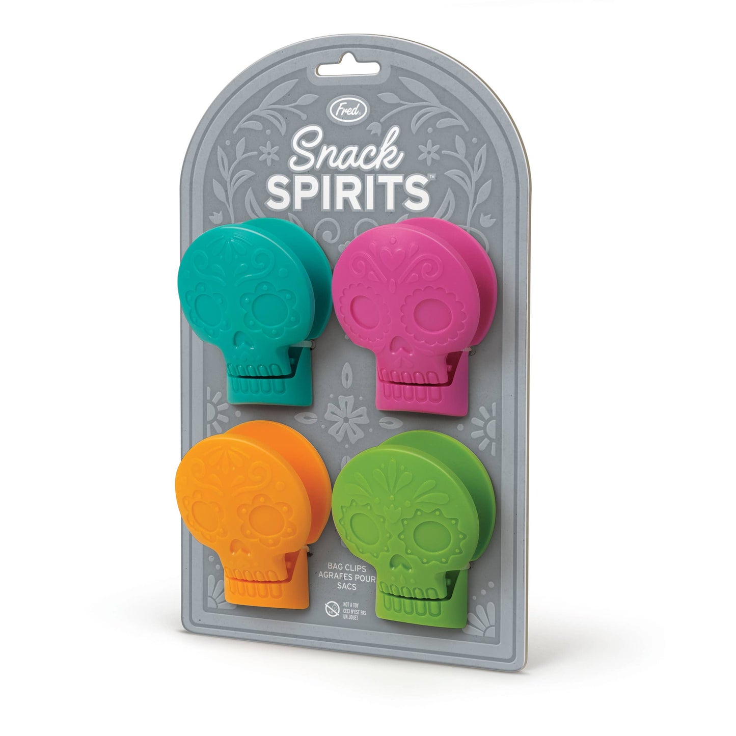 Snack Spirits Bag Clips - 4 pc