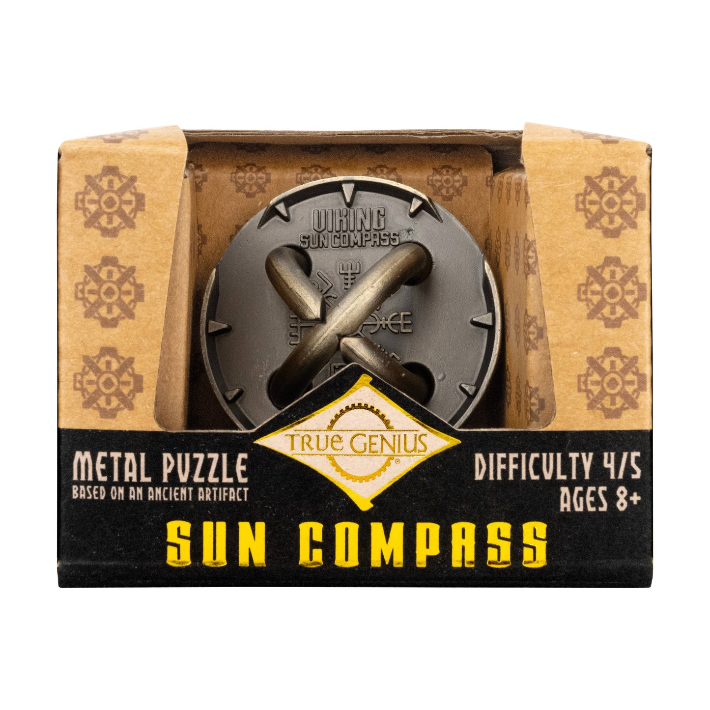 Viking Sun Compass Brainteaser Puzzle
