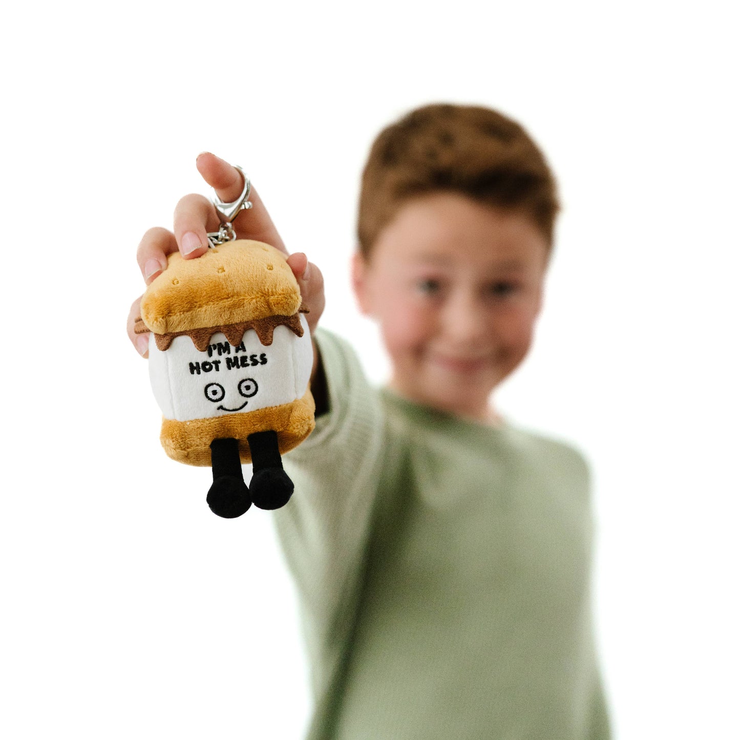 Hot Mess S'mores Plush Bag Charm