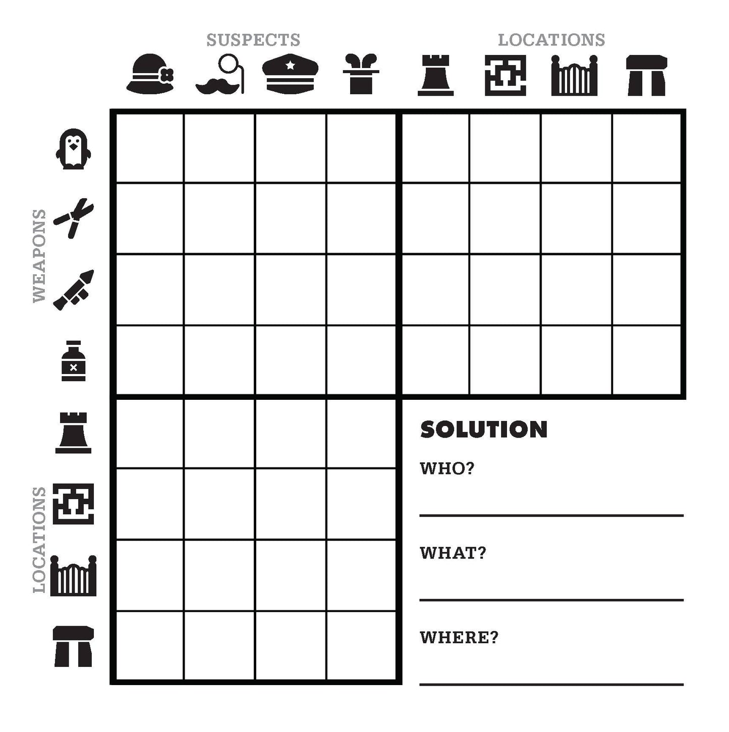 Murdle in the Hedge Maze 500-Piece Jigsaw Puzzle