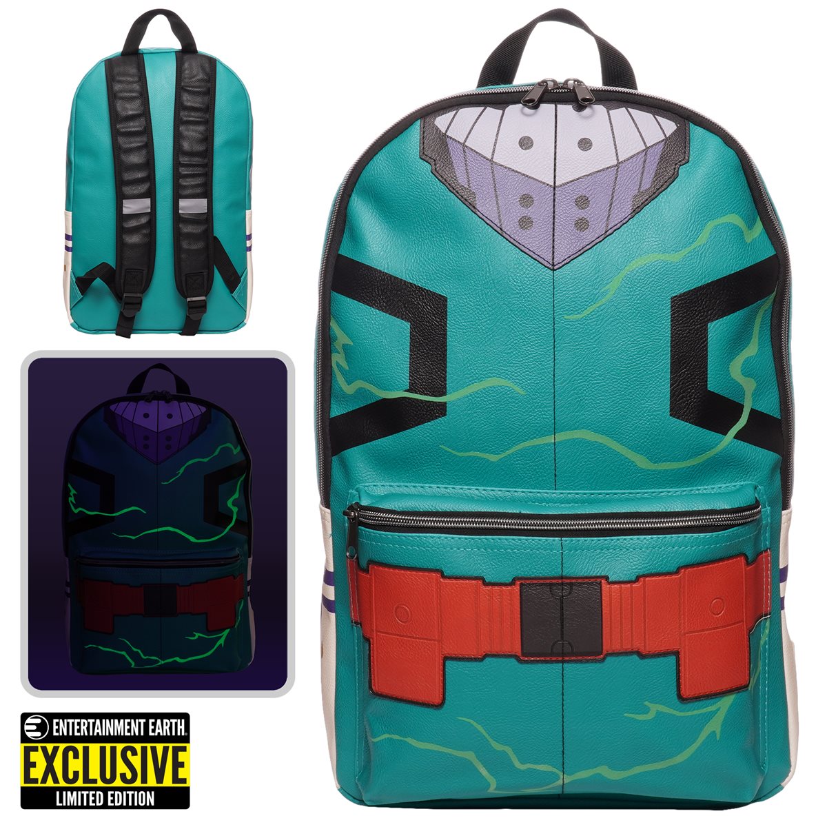 Deku (My Hero Academia) EE Exclusive Glow Cosplay Backpack by Loungefly
