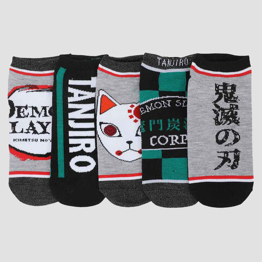 Demon Slayer Icons Ankle Socks Set