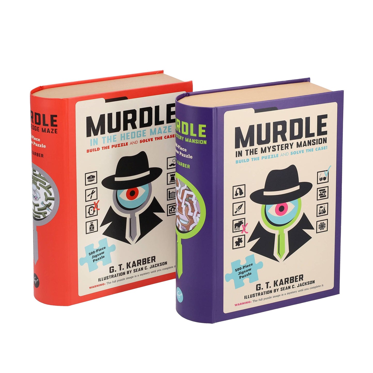 Murdle in the Mystery Mansion 500-Piece Jigsaw Puzzle