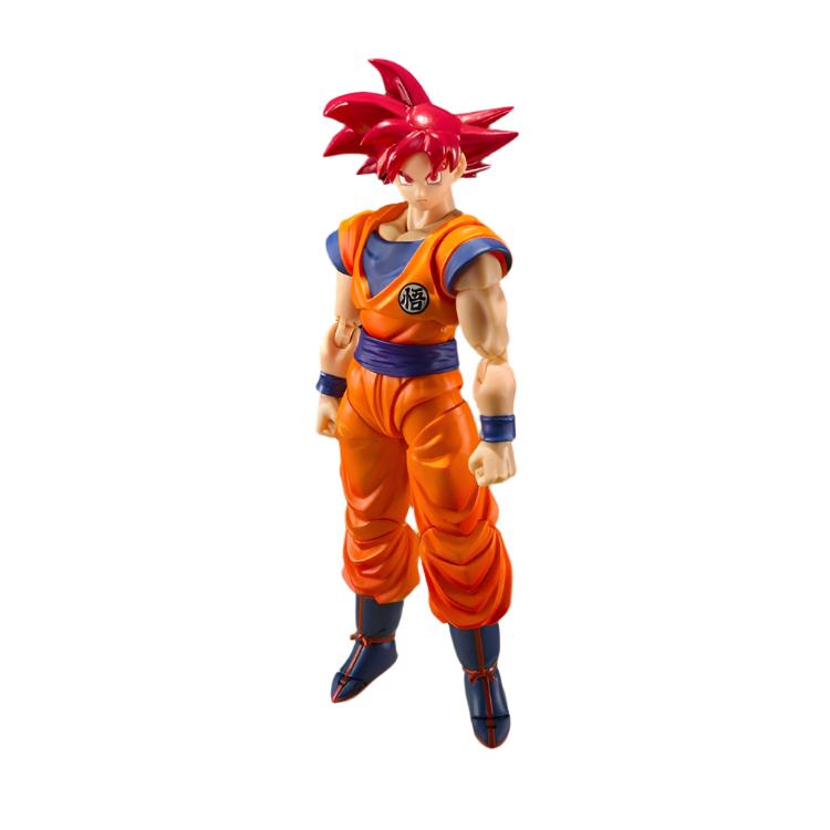 Super Saiyan God Goku Dragon Ball SH Figuarts Figure