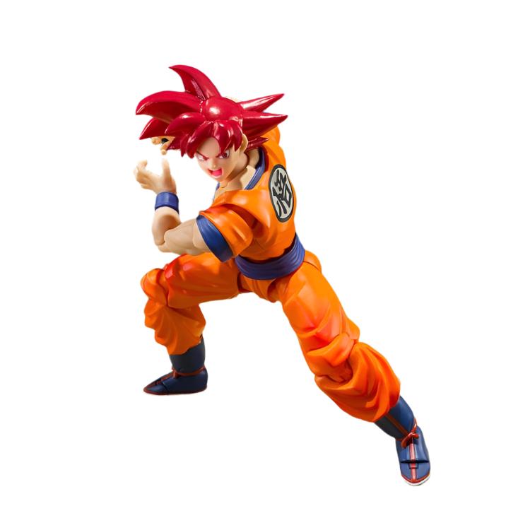 Super Saiyan God Goku Dragon Ball SH Figuarts Figure