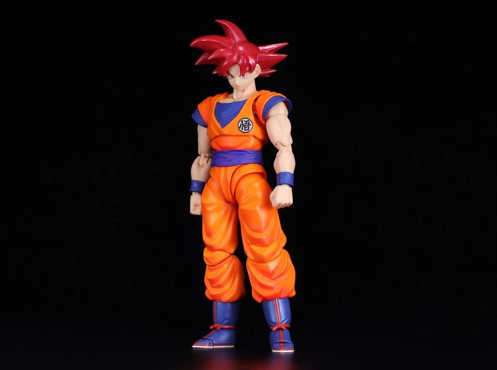 Super Saiyan God Goku Dragon Ball SH Figuarts Figure