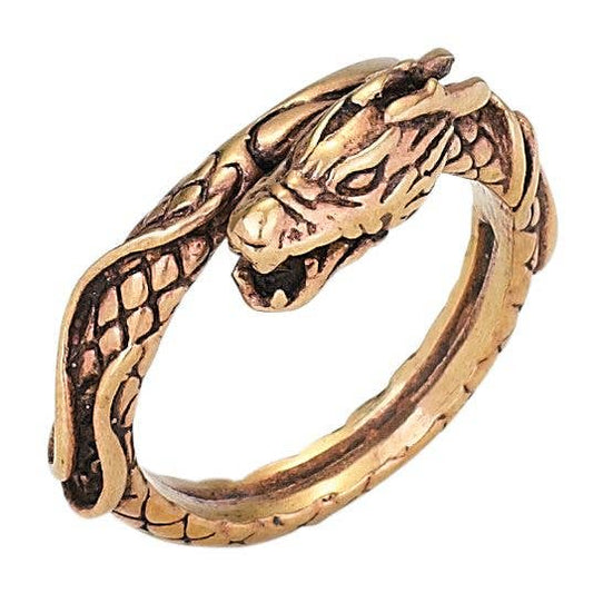 Viserion Copper Dragon Ring