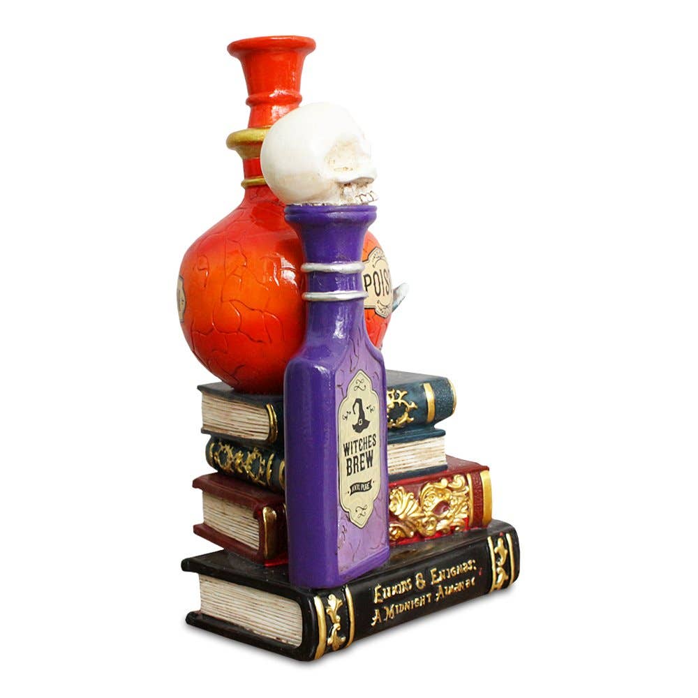 Sorcerer’s Poison Potions Spooky 8" Lighted Figurine