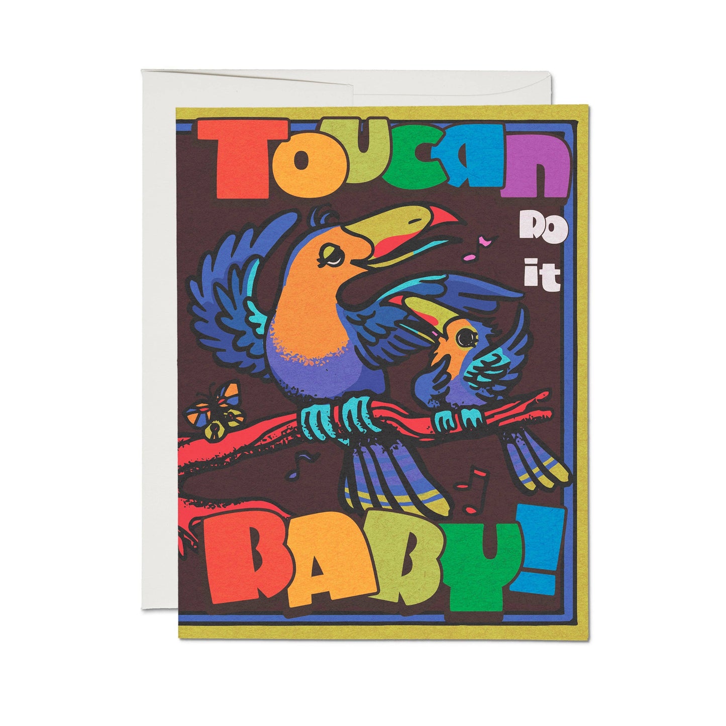 Toucan Do It greeting card